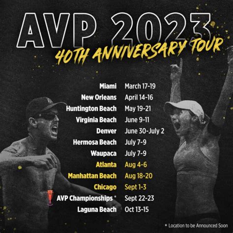 avp fort lauderdale 2023|avp tournament schedule 2023.